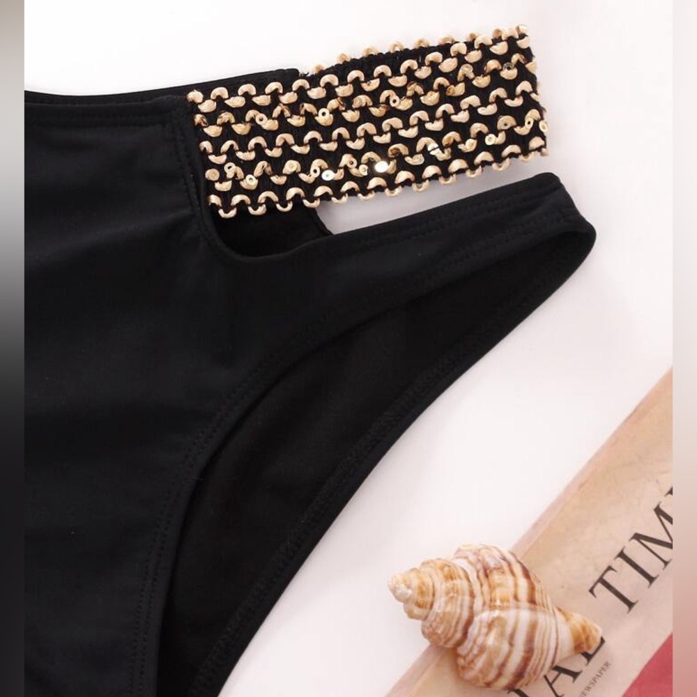 SHEIN Bundle of 2 Black Bikini Bottoms